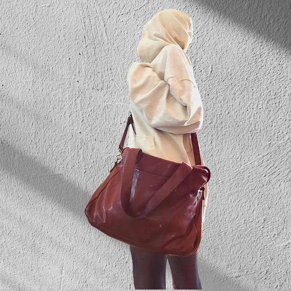 Cole Haan Leather Satchel Bag - Picture 3 of 12